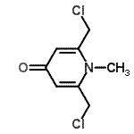 CAS#: 802311-39-3， 2,6-Bis(chloromethyl)-1-methyl-4(1H)-pyridinone