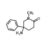 CAS#: 802555-69-7， 5-Amino-1-methyl-5-phenyl-2-piperidinone