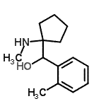 CAS#: 802559-25-7， [1-(Methylamino)cyclopentyl](2-methylphenyl)methanol