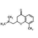 CAS#: 802573-98-4， 2-[(Dimethylamino)methyl]-8-methyl-2,3-dihydro-4H-chromen-4-one