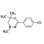 CAS#: 802586-43-2， 4-(4,6,6-Trimethyl-5,6-dihydro-4H-1,3,4-oxadiazin-2-yl)phenol