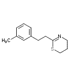 CAS#: 802597-89-3， 2-[2-(3-Methylphenyl)ethyl]-5,6-dihydro-4H-1,3-thiazine