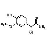 CAS#: 802613-21-4， 2-Hydroxy-2-(4-hydroxy-3-methoxyphenyl)ethanimidamide