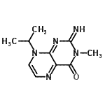 CAS#: 802618-99-1， 2-Imino-8-isopropyl-3-methyl-2,8-dihydro-4(3H)-pteridinone
