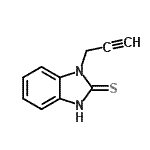 CAS#: 80276-21-7， 1-(2-Propyn-1-yl)-1,3-dihydro-2H-benzimidazole-2-thione