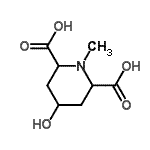 CAS#: 802828-65-5， 4-Hydroxy-1-methyl-2,6-piperidinedicarboxylic acid