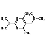 CAS#: 802886-56-2， 2-(Dimethylamino)-5-[(dimethylamino)methyl]-6-methyl-4(1H)-pyrimidinone