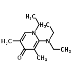 CAS#: 802888-76-2， 2-(Diethylamino)-1-ethyl-3,5-dimethyl-4(1H)-pyridinone