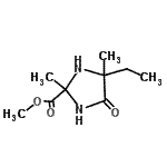 CAS#: 802891-93-6， Methyl 4-ethyl-2,4-dimethyl-5-oxo-2-imidazolidinecarboxylate