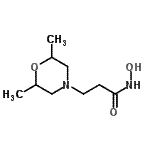 CAS#: 802893-74-9， 3-(2,6-Dimethyl-4-morpholinyl)-N-hydroxypropanamide