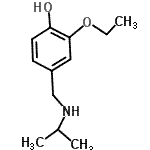 CAS#: 802900-09-0， 2-Ethoxy-4-[(isopropylamino)methyl]phenol