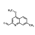 CAS#: 802906-23-6， 4-Methoxy-7-methyl-2-quinolinecarbaldehyde