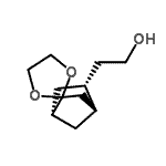 CAS#: 802911-95-1， 2-[(1S,4R,5R)-Spiro[bicyclo[2.2.1]heptane-2,2'-[1,3]dioxolan]-5-yl]ethanol