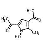 CAS#: 80322-71-0， 1,1'-(1-Hydroxy-5-methyl-1H-pyrrole-2,4-diyl)diethanone