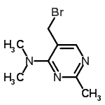 CAS#: 803609-07-6， 5-(Bromomethyl)-N,N,2-trimethyl-4-pyrimidinamine