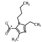 CAS#: 803612-60-4， 1-Butyl-2-ethyl-4-methyl-5-nitro-1H-imidazole