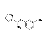CAS#: 803618-05-5， 2-[1-(3-Methylphenoxy)ethyl]-4,5-dihydro-1H-imidazole