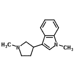 CAS#: 803650-01-3， 1-Methyl-3-(1-methyl-3-pyrrolidinyl)-1H-indole
