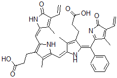 CAS#: 80367-88-0， beta-Phenylbiliverdin ixa