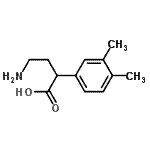 CAS#: 804427-74-5， 4-Amino-2-(3,4-dimethylphenyl)butanoic acid