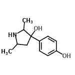 CAS#: 804427-76-7， 3-(4-Hydroxyphenyl)-2,5-dimethyl-3-pyrrolidinol