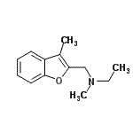 CAS#: 804428-17-9， N-Methyl-N-[(3-methyl-1-benzofuran-2-yl)methyl]ethanamine