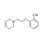 CAS#: 804429-75-2， 1-[2-(2-Methylphenoxy)ethyl]-1,2,3,6-tetrahydropyridine
