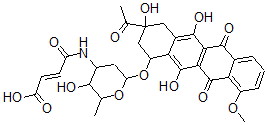 CAS 登录号:80445-76-7, N-马来酰柔红霉素