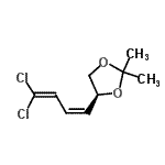 CAS#: 804482-74-4， (4S)-4-[(1Z)-4,4-Dichloro-1,3-butadien-1-yl]-2,2-dimethyl-1,3-dioxolane