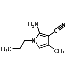 CAS#: 804519-27-5， 2-Amino-4-methyl-1-propyl-1H-pyrrole-3-carbonitrile