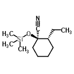 CAS#: 804563-35-7， (1R,2R)-2-Ethyl-1-[(trimethylsilyl)oxy]cyclohexanecarbonitrile