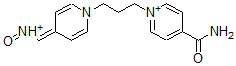 CAS#: 80466-19-9， 4-(Aminocarbonyl)-1-(3-(4-((hydroxyimino)methyl)pyridinio)propyl)pyridinium
