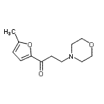 CAS#: 805180-85-2， 1-(5-Methyl-2-furyl)-3-(4-morpholinyl)-1-propanone