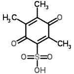 CAS#: 805183-15-7， 2,4,5-Trimethyl-3,6-dioxo-1,4-cyclohexadiene-1-sulfonic acid
