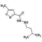 CAS#: 805189-50-8， 5-Methyl-N'-(3-methylbutyl)-1,2-oxazole-3-carbohydrazide