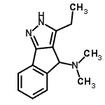 CAS#: 805197-73-3， 3-Ethyl-N,N-dimethyl-2,4-dihydroindeno[1,2-c]pyrazol-4-amine