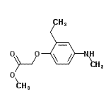 CAS#: 805238-07-7， Methyl [2-ethyl-4-(methylamino)phenoxy]acetate