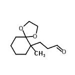 CAS#: 805319-68-0， 3-(6-Methyl-1,4-dioxaspiro[4.5]dec-6-yl)propanal