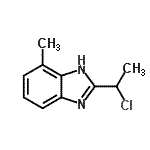 CAS#: 80567-70-0， 2-(1-Chloroethyl)-4-methyl-1H-benzimidazole