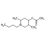CAS#: 805952-35-6， 1-Butyl-2,5-dimethyl-4-piperidinyl acetate