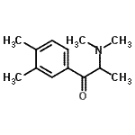 CAS#: 806601-27-4， 2-(Dimethylamino)-1-(3,4-dimethylphenyl)-1-propanone