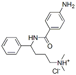 CAS#: 80704-43-4， [4-[(4-Aminobenzoyl)Amino]-4-Phenyl-Butyl]-Dimethyl-Azanium Chloride
