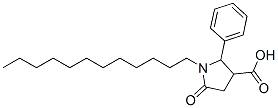 CAS#: 80722-12-9， 1-Dodecyl-5-Oxo-2-Phenyl-3-Pyrrolidinecarboxylicacid