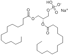 structure of CAS# 80724-31-8, 1,2-Dimyristoyl-sn-glycero-3-phosphate sodium salt;3-Sn-Phosphatidic  Acid,  1,2-Dimyristoyl  Monosodium  Salt,  1,2-Ditetradecanoyl-Sn-Glycero-3-Phosphate  Monosodium  Salt,  L-Β,Γ-Dimyristoyl-Α-Phosphatidic  Acid  Monosodium  Salt;1,2-Ditetradecanoyl-Sn-Glycero-3-Phosphate Monosodium Salt;1,2-DIMYRISTOYL-SN-GLYCERO-3-PHOSPHATIDIC ACID SODIUM