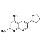 CAS#: 807265-76-5， 2-Methyl-6-(1-pyrrolidinyl)-4-quinolinamine