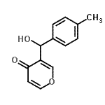 CAS#: 807362-62-5， 3-[Hydroxy(4-methylphenyl)methyl]-4H-pyran-4-one