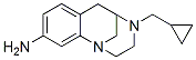 CAS 登录号：80770-03-2， 4-(环丙基甲基)-3,4,5,6-四氢-2H-1,5-甲桥-1,4-苯并二氮杂环辛烷-9-胺