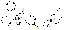 CAS 登录号：80785-00-8， 2-[4-(苯胺基-苯基-亚甲基)铵基苯氧基]乙基-二丁基-铵二氯化物