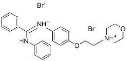 CAS#: 80785-04-2， (Anilino-Phenyl-Methylidene)-[4-[2-(1-Oxa-4-Azoniacyclohex-4-Yl)Ethoxy ]Phenyl]Azanium Dibromide
