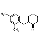 CAS#: 808135-25-3， 2-[(2,4-dimethylphenyl)methyl]cyclohexanone